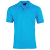 Promotional Mens Classic Casual Polos Aqua Blue